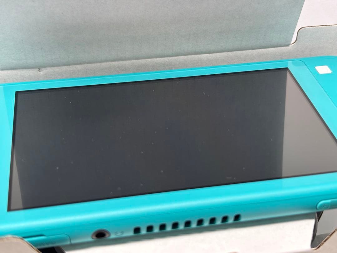 極美品！Nintendo Switch Lite ターコイズ 箱付き