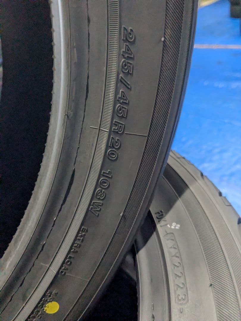 【４本】ヨコハマ EN Vigor 245/45R20 103Wタイヤ