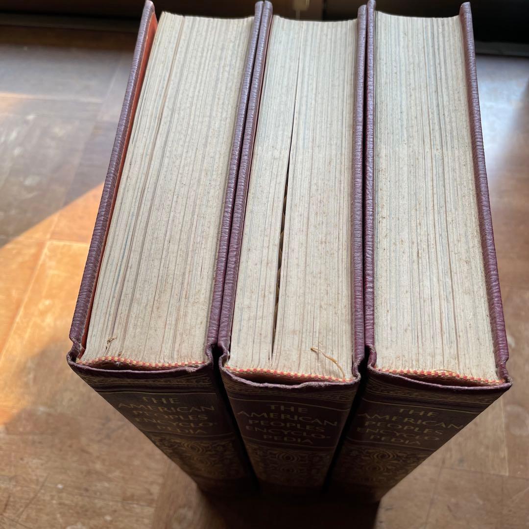 洋書 THE AMERICAN PEOPLES ENCYCLOPEDIA ②後半