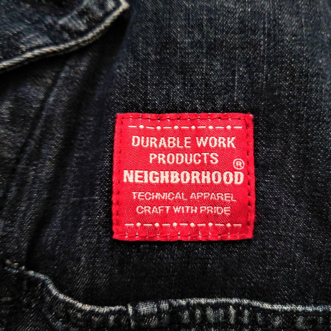 極希少 NEIGHBORHOOD カバーオール 金ボタン リネン コットン S