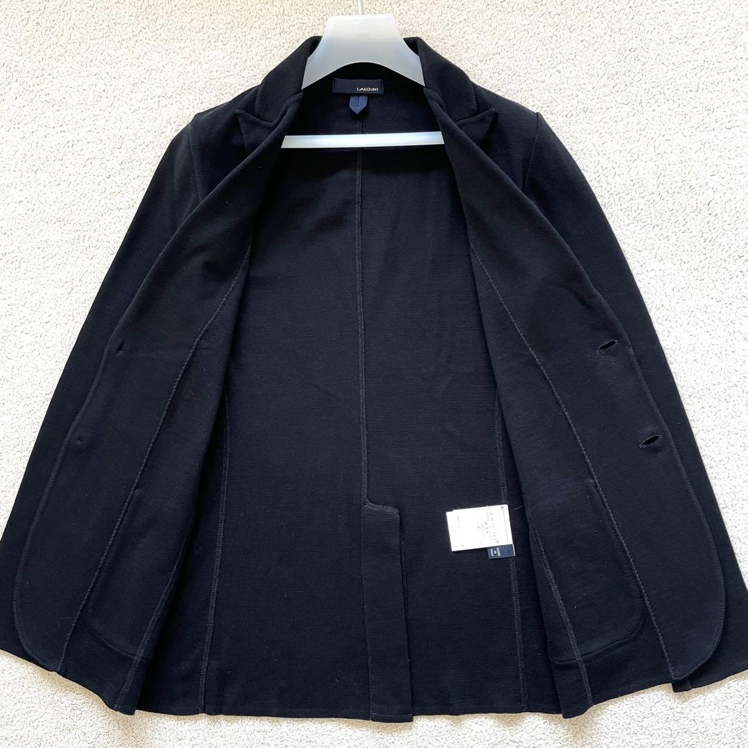 【美品】LARDINI JK.504 テーラードニットジャケット(XS)