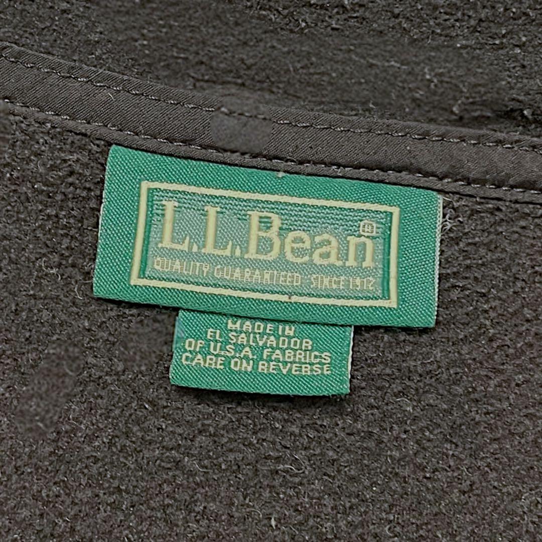 【美品】L.L.Bean エルエルビーン 00s フリースベスト ドローコード付