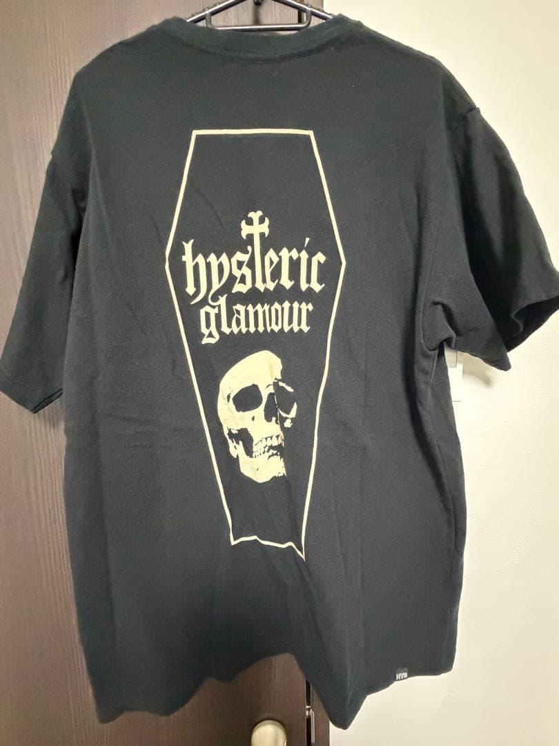 ヒステリックグラマー　SKULL COFFIN Tシャツhyde