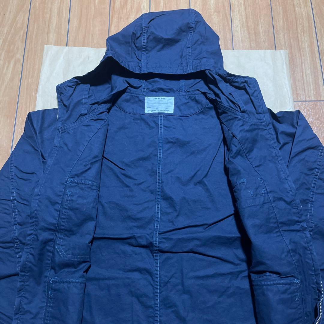 新品未使用品　スタンダードカリフォルニア　HOOD FLIGHT JACKET