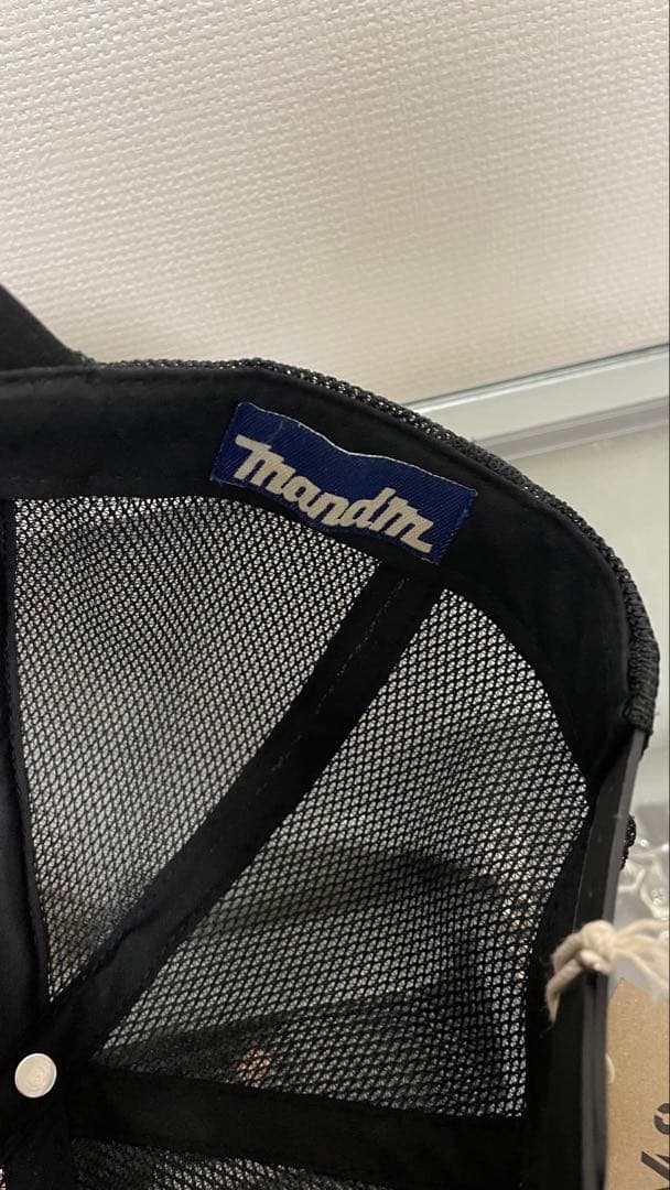 M&M \"PRINT MESH CAP\" エムアンドエム キャップ 帽子