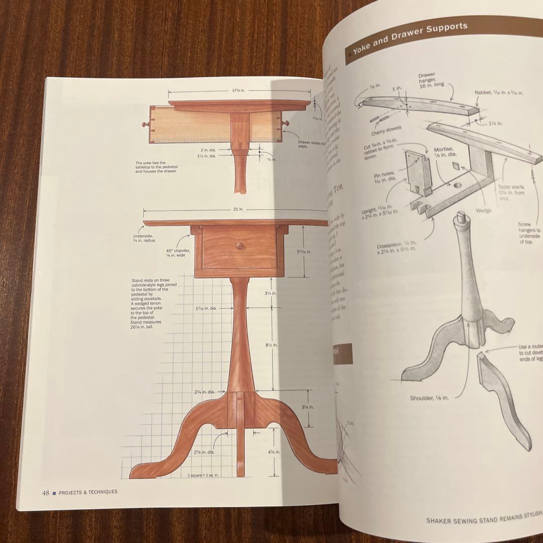 In the Shaker Style - シェイカー様式の家具製作