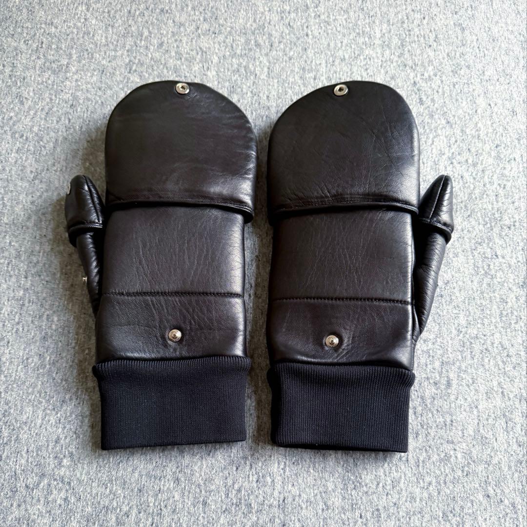 BURBERRY ロンドン フィンガーレス 手袋 グローブ レザー