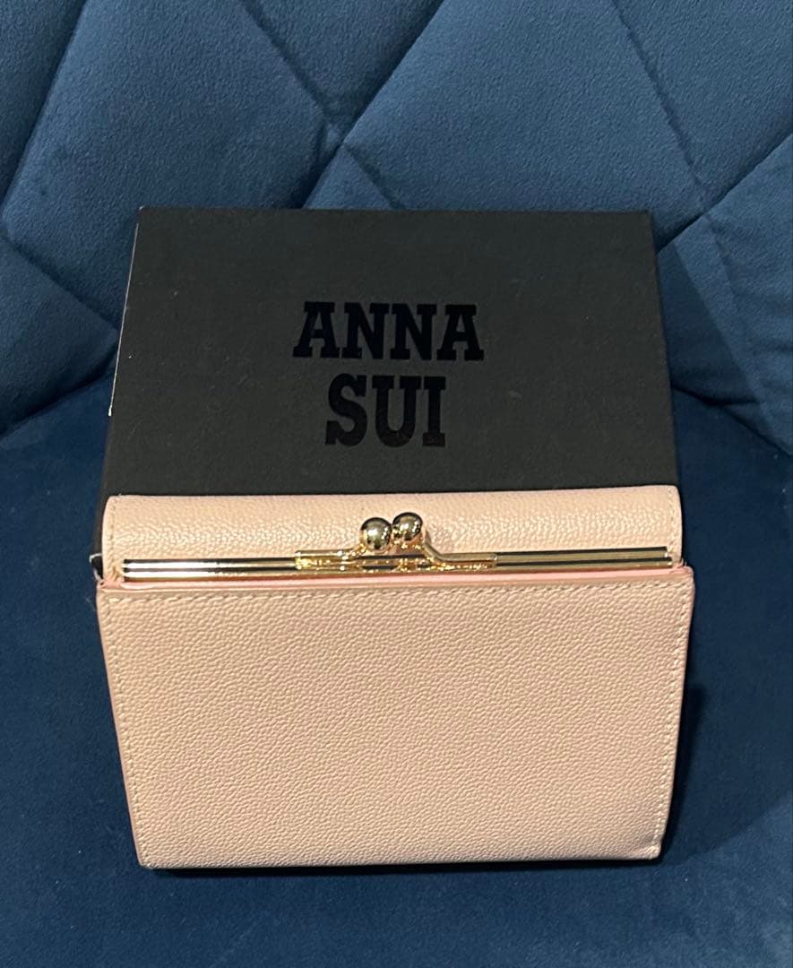 ANNA SUI 蝶の装飾 三つ折り財布　週末のみ値下げ中！