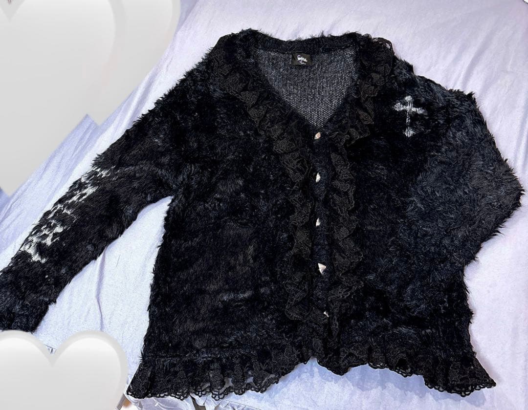 トップス IMVAL Shaggy Cardigan