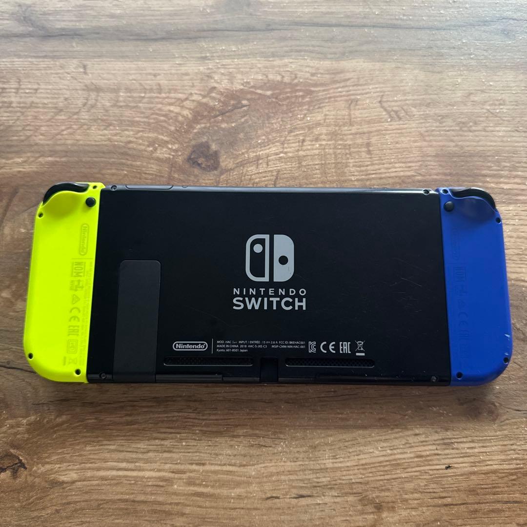 Nintendo Switch 青と黄 本体と付属品