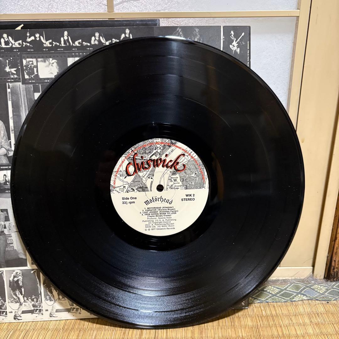 Motörhead レコード Chiswick盤　1977年　オリジナルUK盤