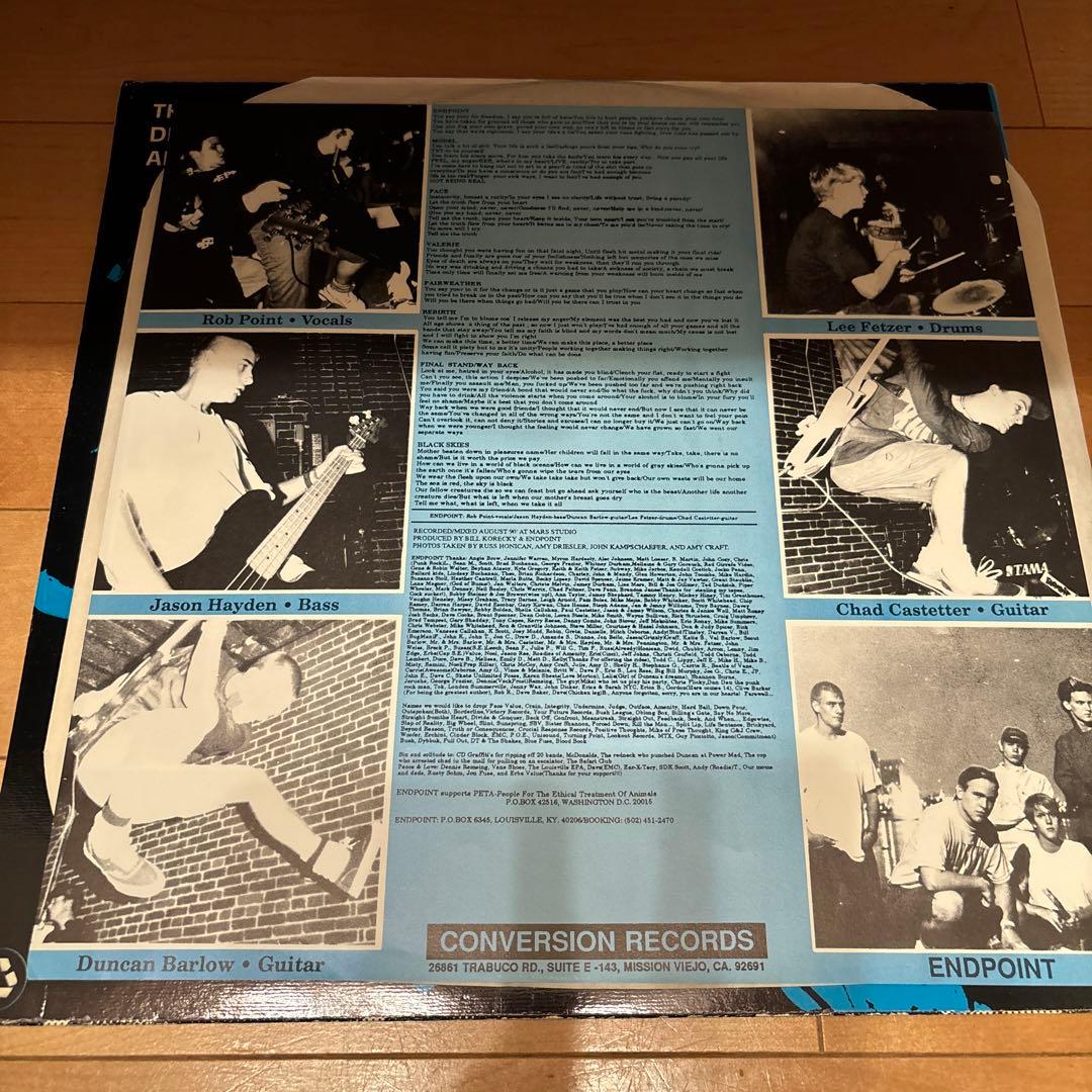 ENDPOINT in a time of hate 12インチレコード レア盤