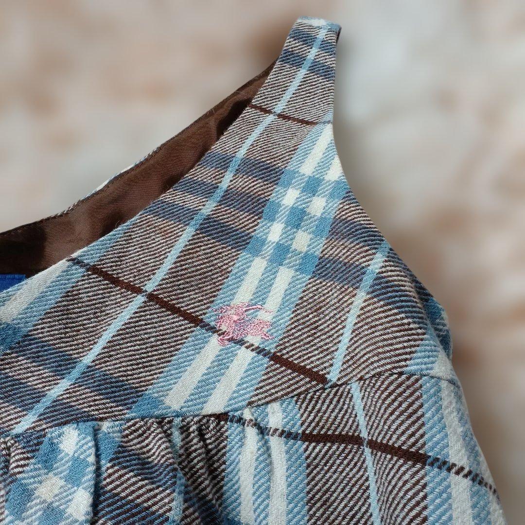 BURBERRY LONDON バーバリー　ワンピース　サイズ38　リネン混
