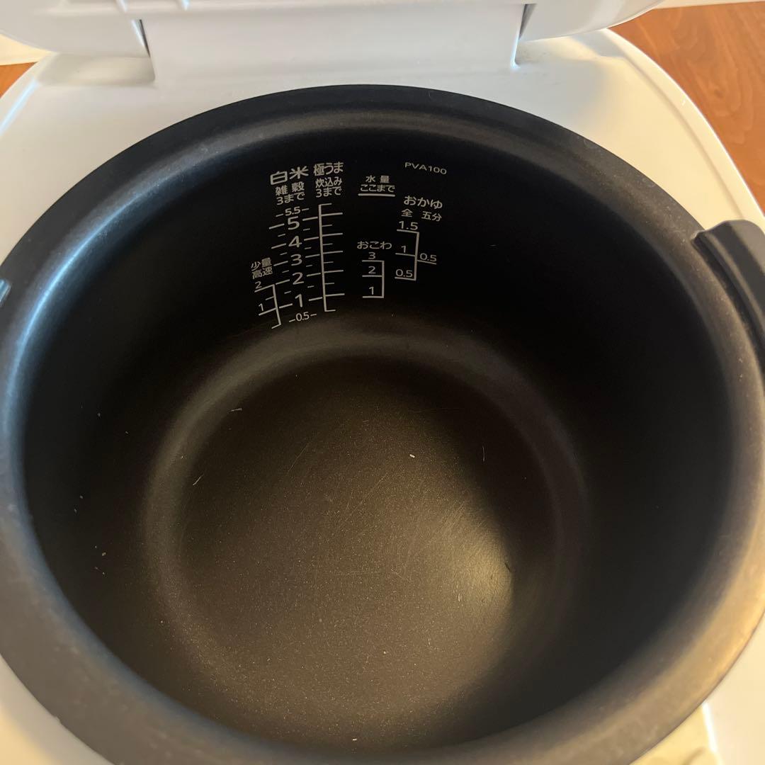 タイガー 圧力IHジャー炊飯器 JPV-A100 マットホワイト
