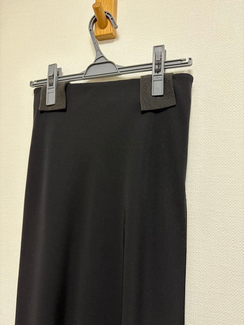 美品】NOLLEY’S sophi マットサテン ナロースカート ブラック 38