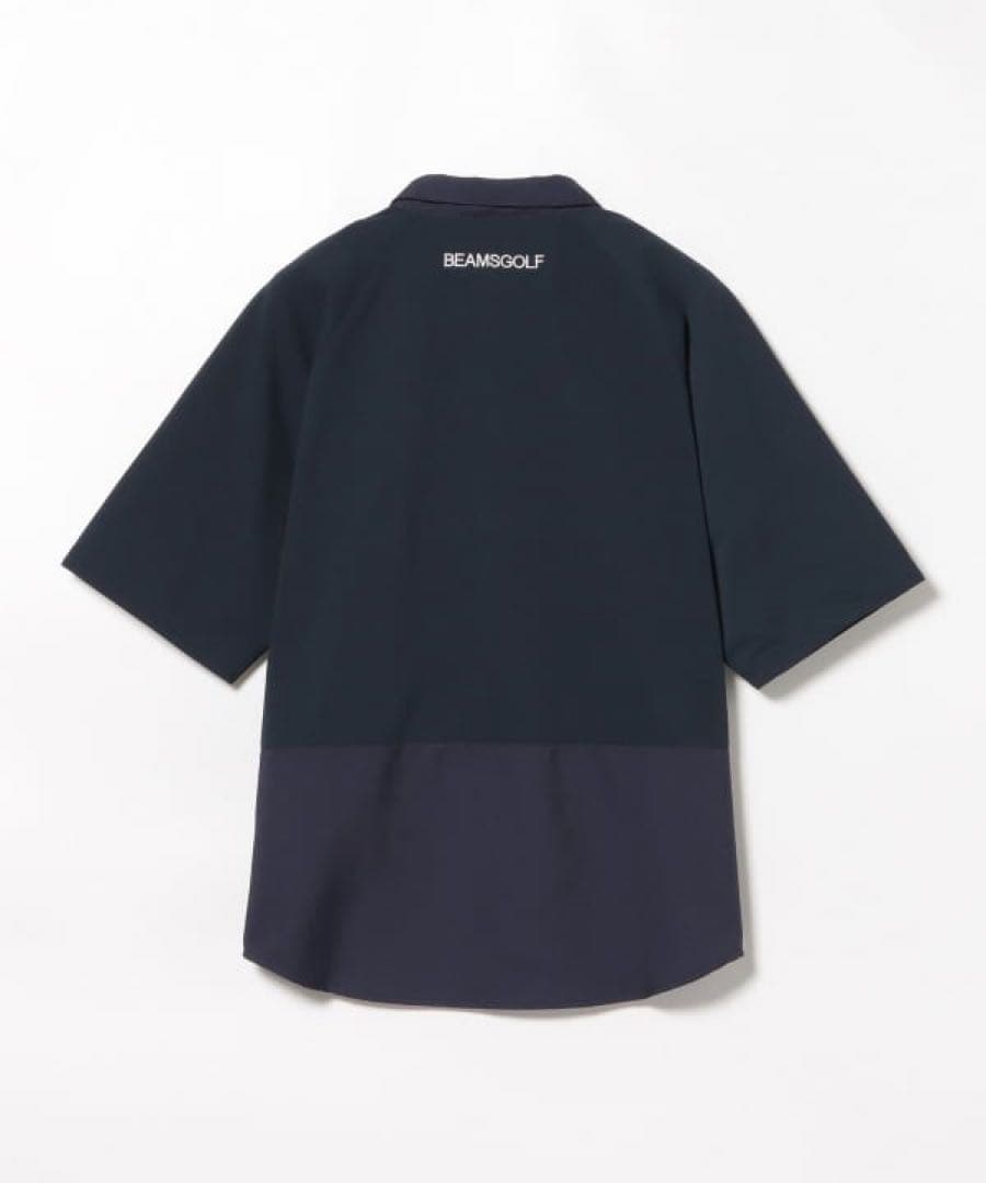 【新品未使用】BEAMSGOLF切り替え ポロ襟シャツ