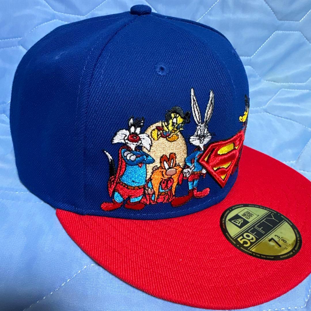 ニューエラ59FIFTY WB 100th Year スーパーマン キャップ