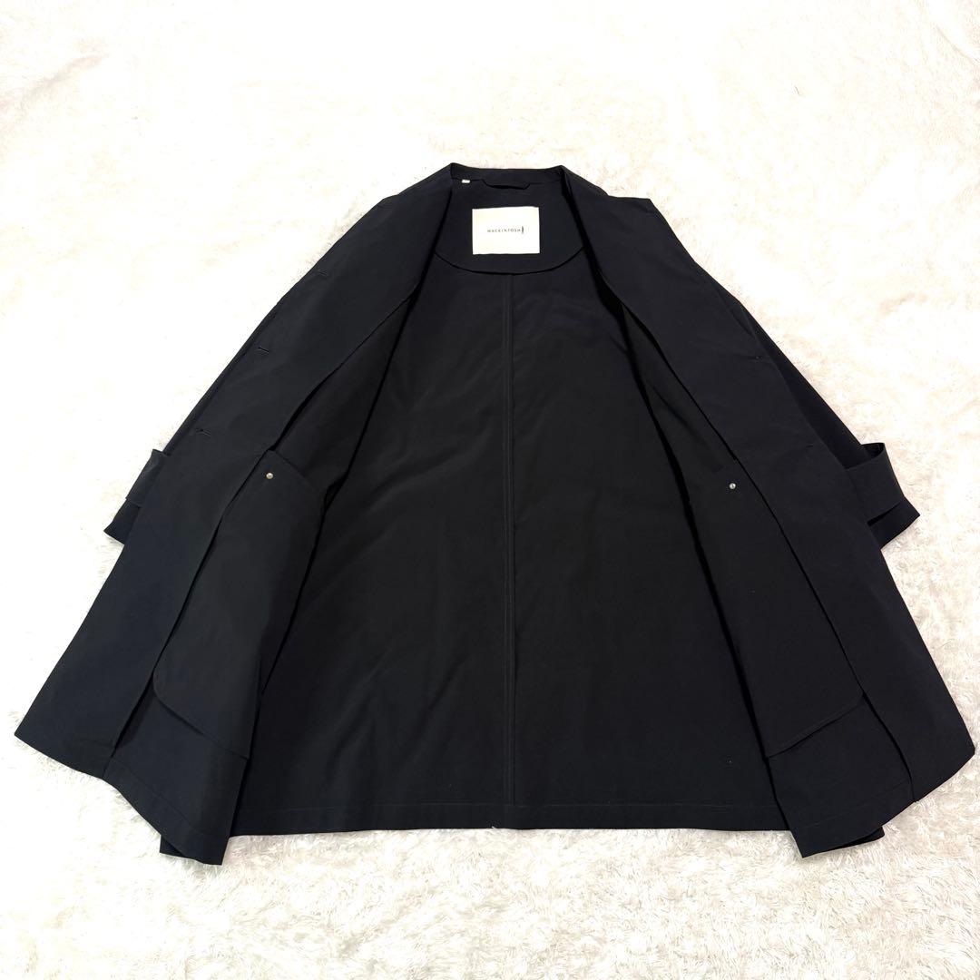 MACKINTOSH マッキントッシュ バンビー ノーカラー　黒