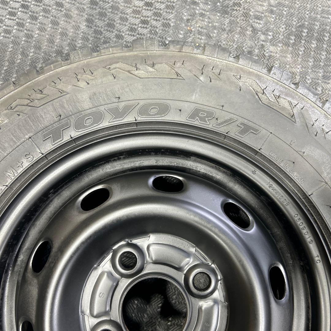 【極美品】TOYO製オフロードタイヤ22年製145/80R12 ホイール付
