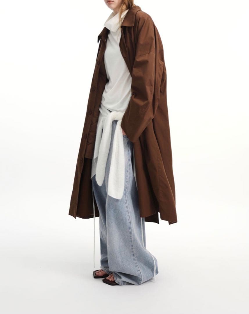 Studio Doe Trench Coat 美品タグ付き