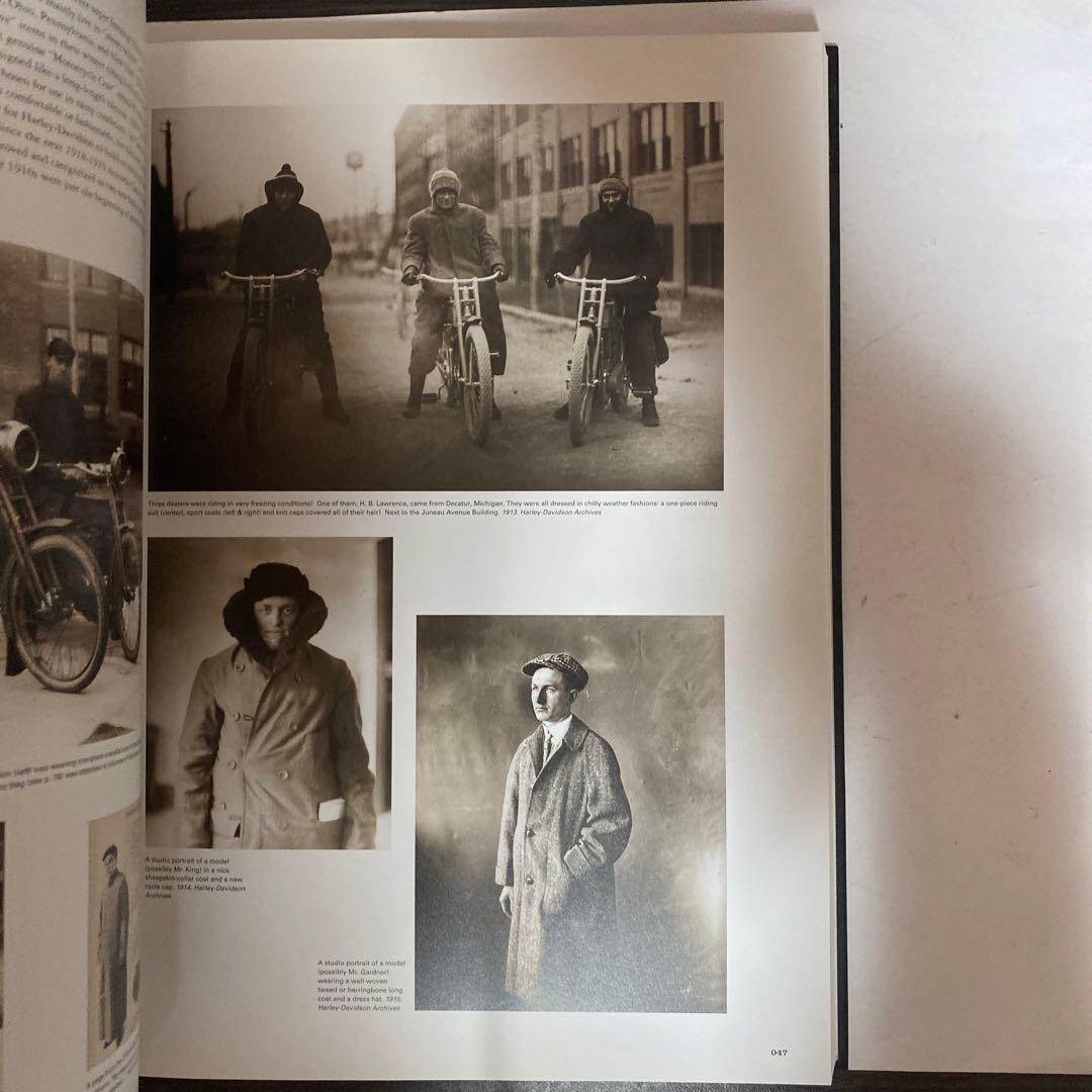 ハーレーダビッドソン　1910から1950年　スナップ写真集