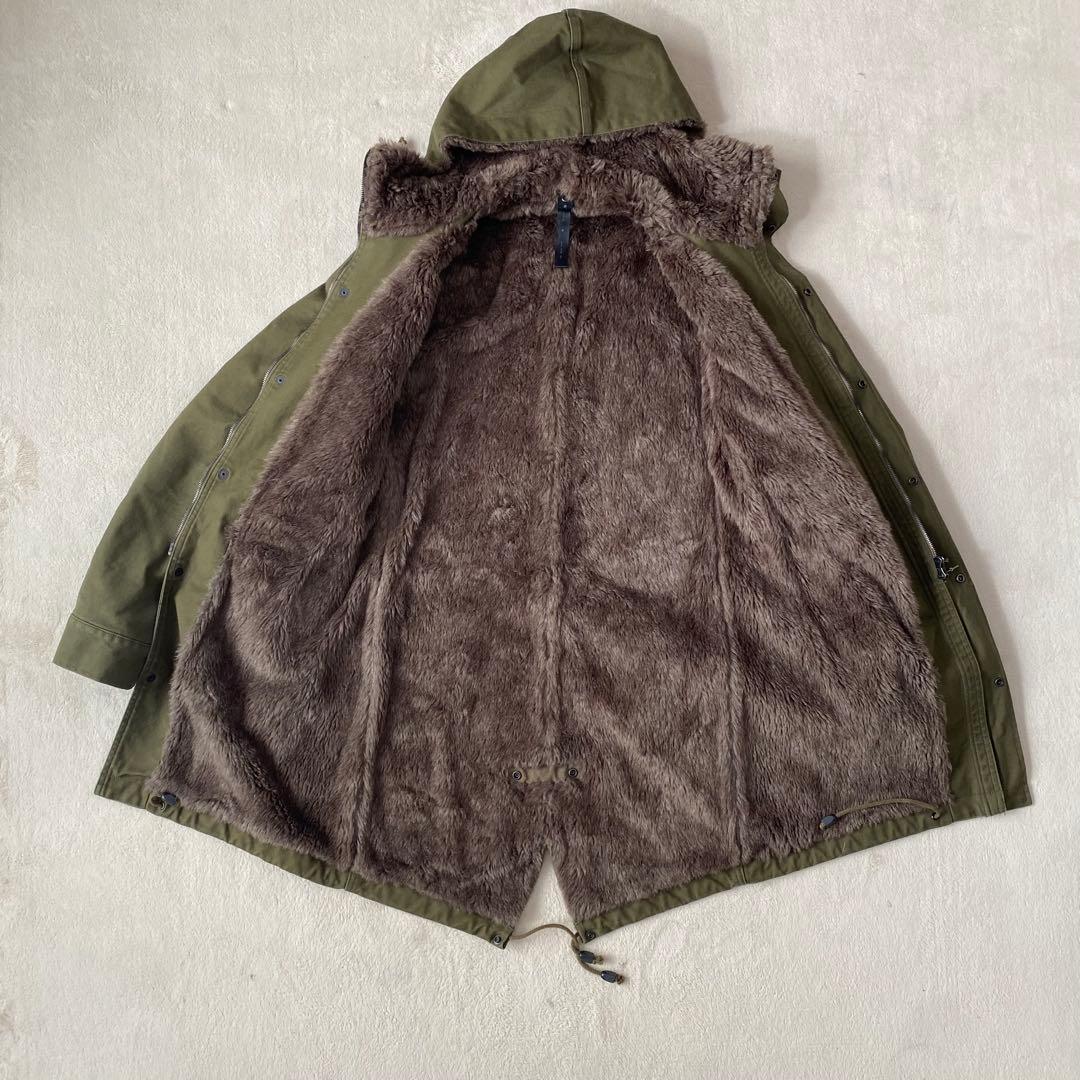 【廃盤人気モデル】wjk stretch satin M64 モッズコート　M