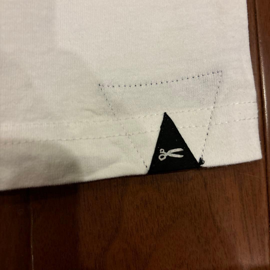 DENHAM ホワイト 長袖 Tシャツ