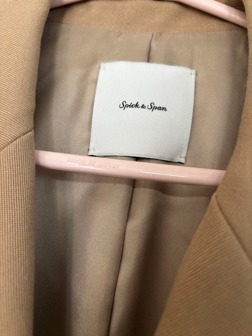 【美品】Spick & Span ライトダブルブレストジャケット