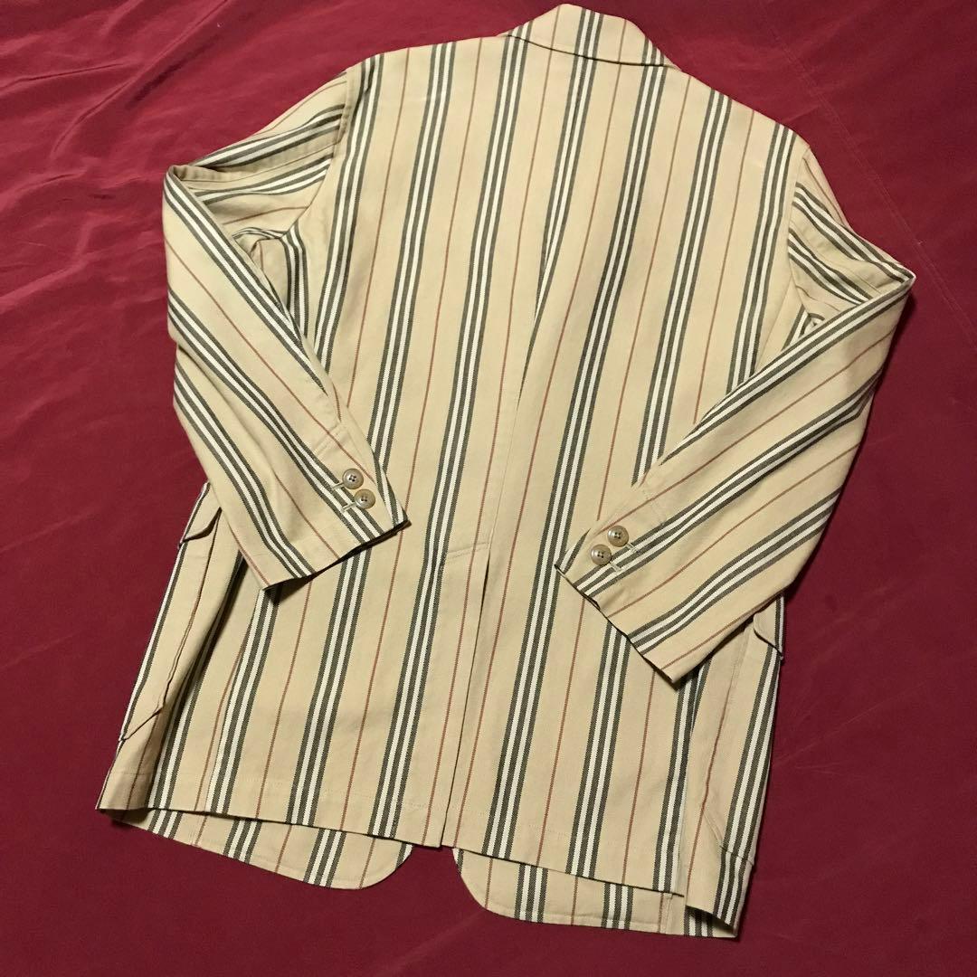 Burberryストライプ テーラードジャケット　　　⭐️SALE⭐️