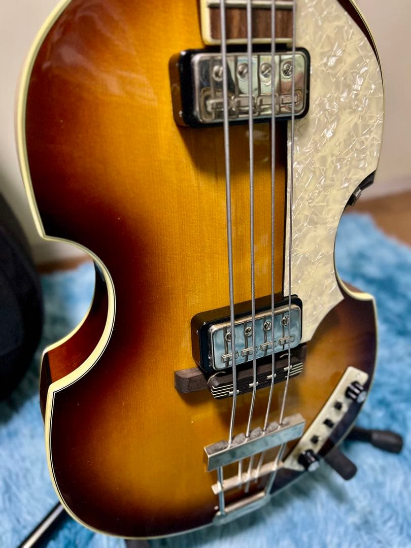 ★美品★Hofner HCT 500/1 セミハードケース付き★