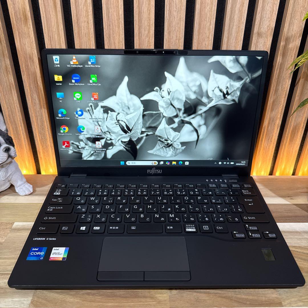超軽量‼️LIFEBOOK☘️最高峰i7☘第11世代☘️フルHD☘最新ノートパソコン