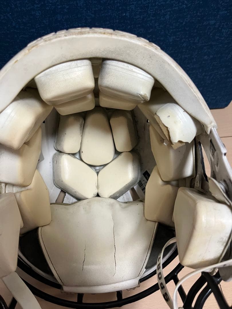 【コメント歓迎！】Riddell アメリカンフットボールヘルメット 黒