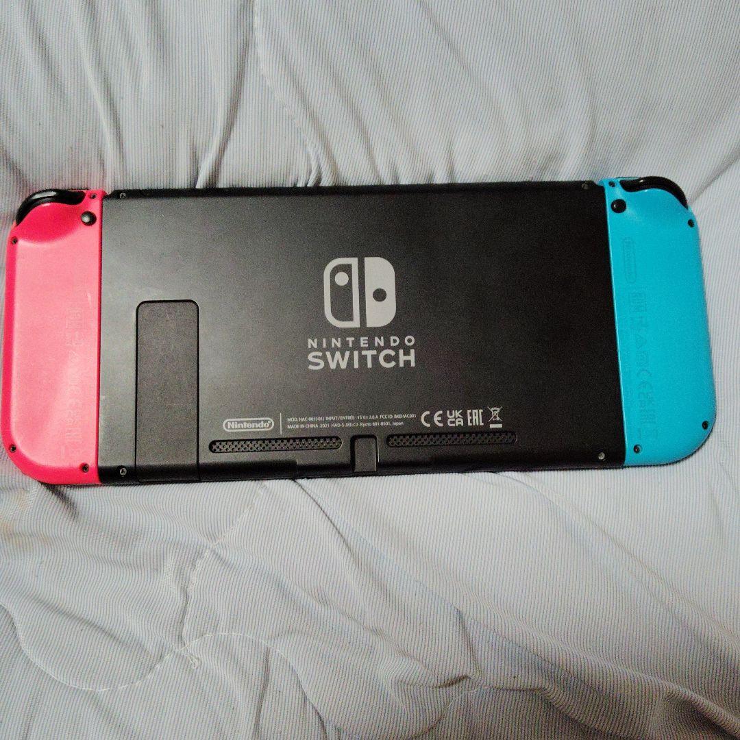K*e様 Nintendo Switch 本体 青/赤 Joy-Con 付属品付