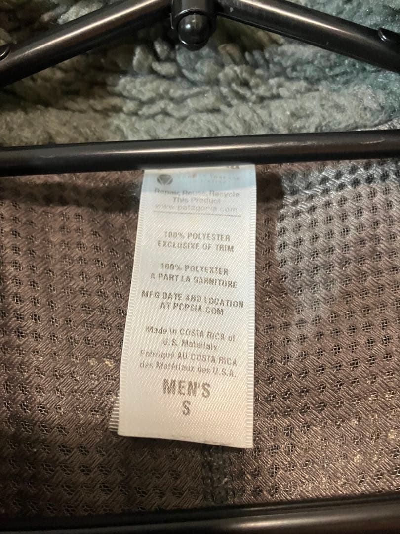 パタゴニア Patagonia レトロx ベスト グレー men's Sサイズ