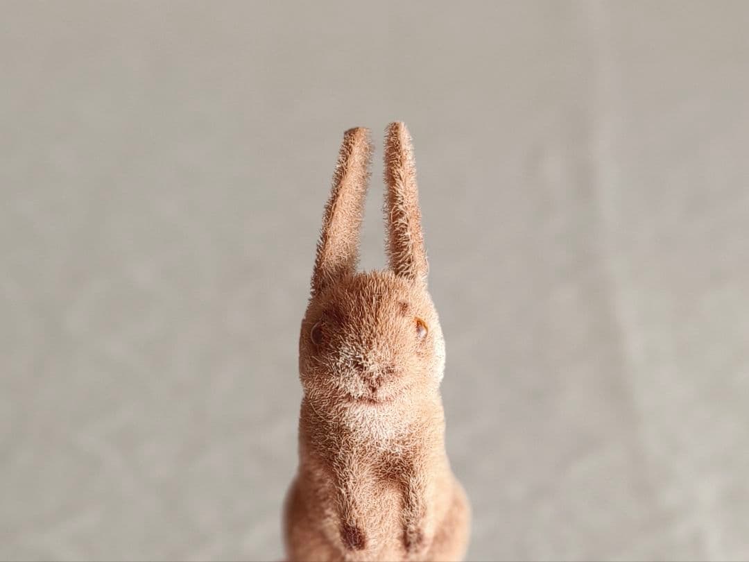 * vintage animal ୨୧ 立ち姿の 可愛い ウサちゃん