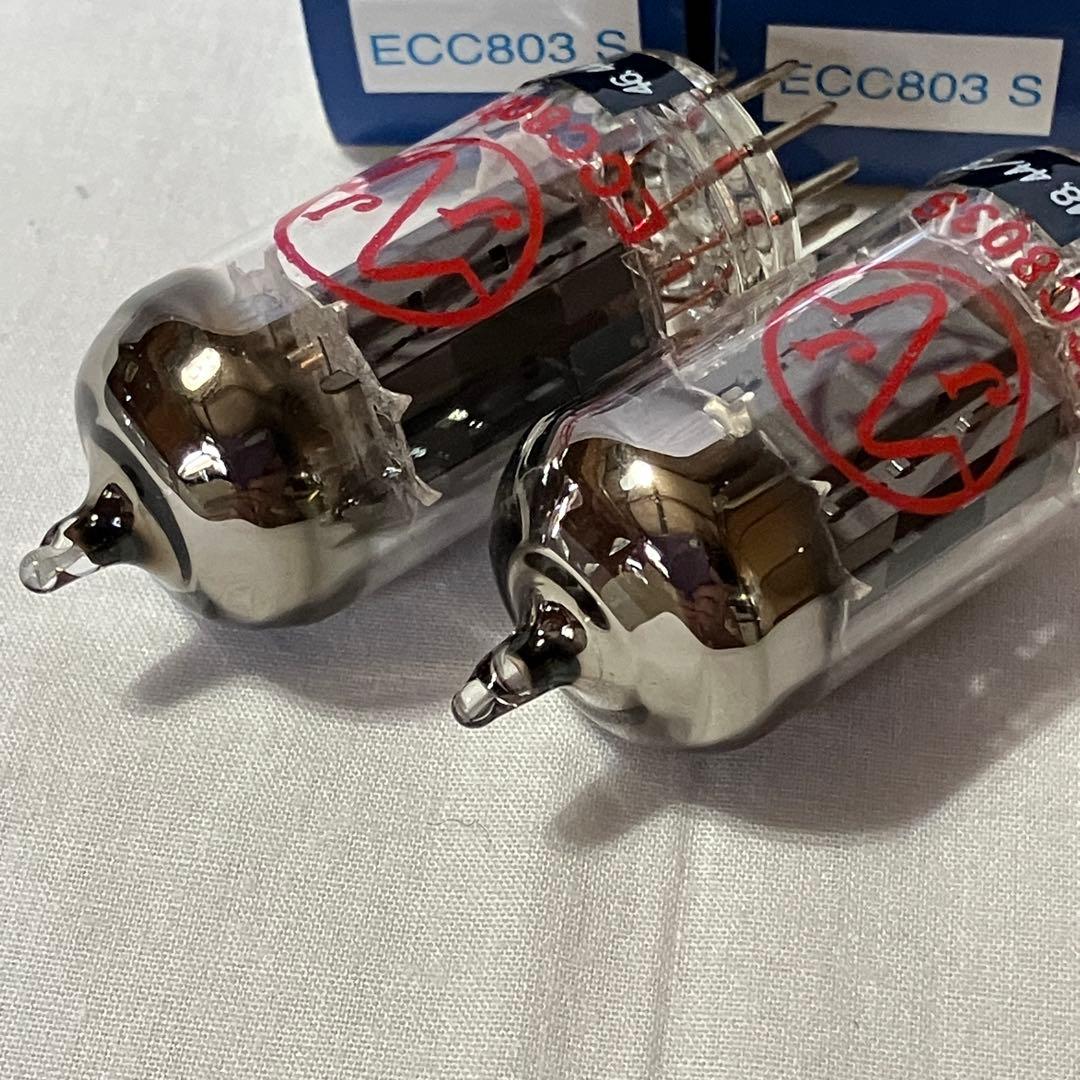 JJ ELECTRONIC ECC803S NOS 特性の近い2本セット