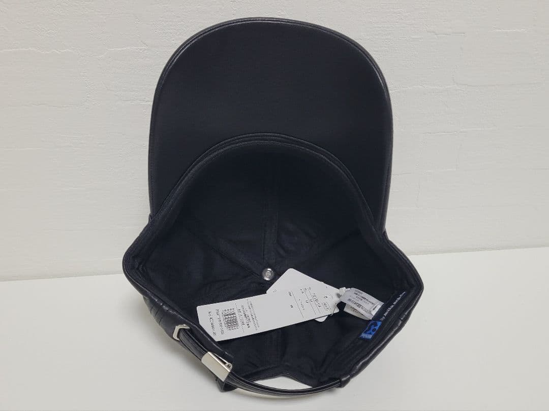 【新品未使用】MILA SCHÖN Sheepskin CAP　BLACK