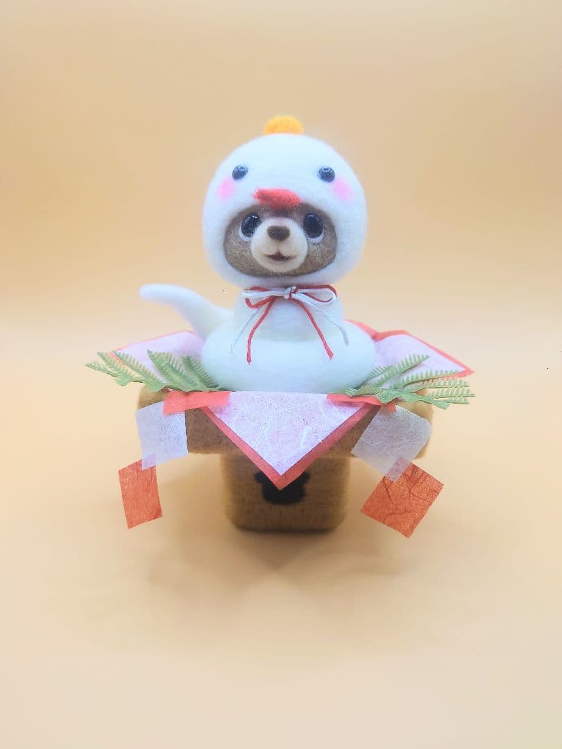 ひらりん。 羊毛フェルト