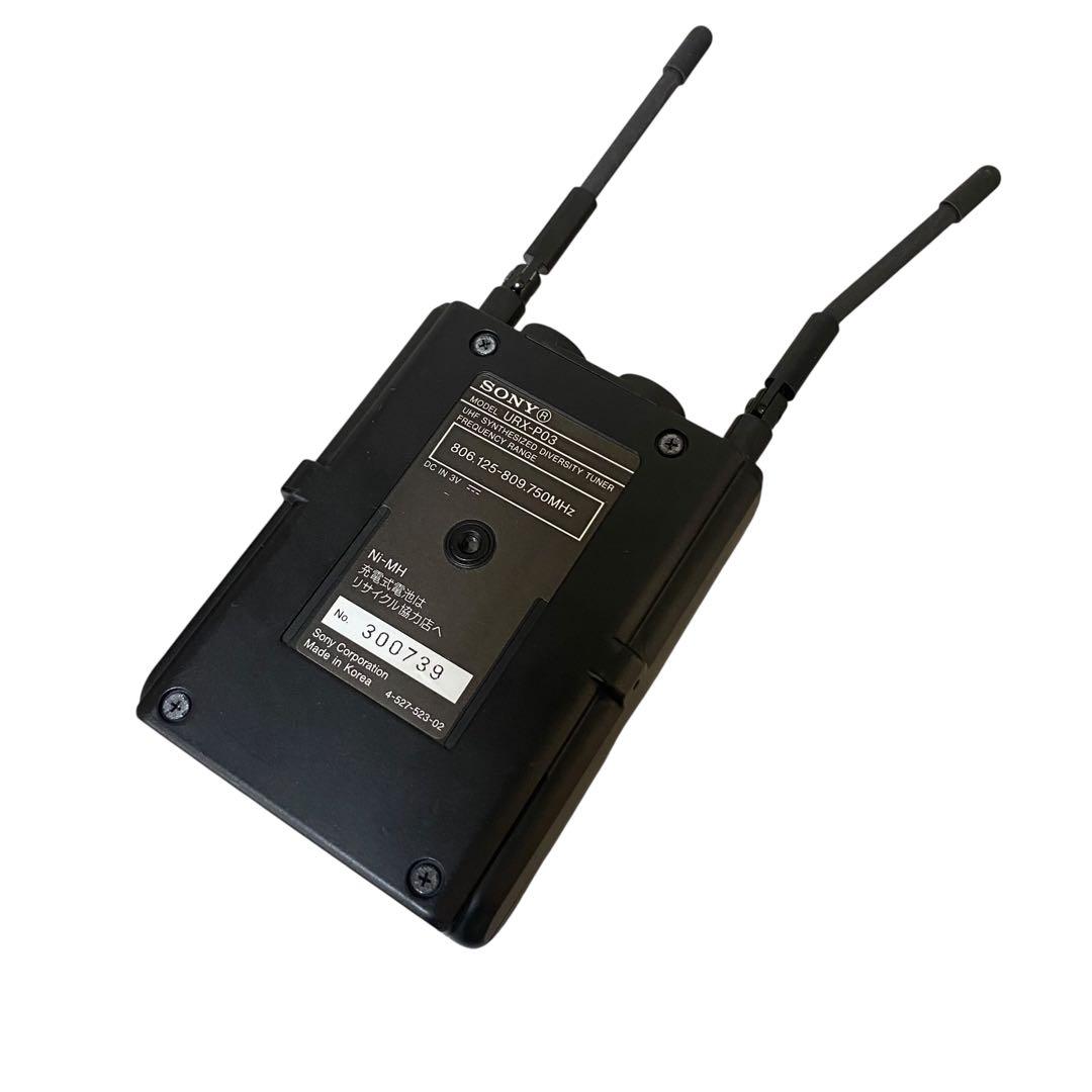 【良品】SONY UTX-B03 URX-P03 ワイヤレスシステム