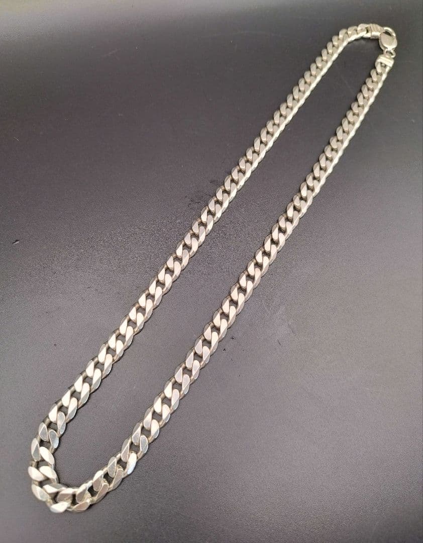 喜平ネックレス silver925 シルバー925 ITALY 太 8mm