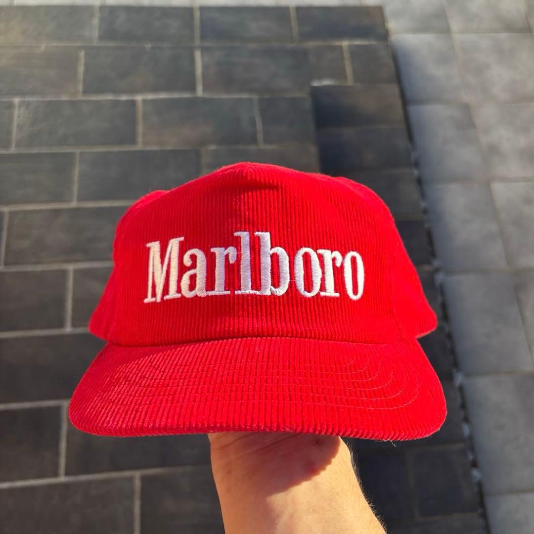 希少 デッドストック 90s marlboro キャップ タバコ vintage
