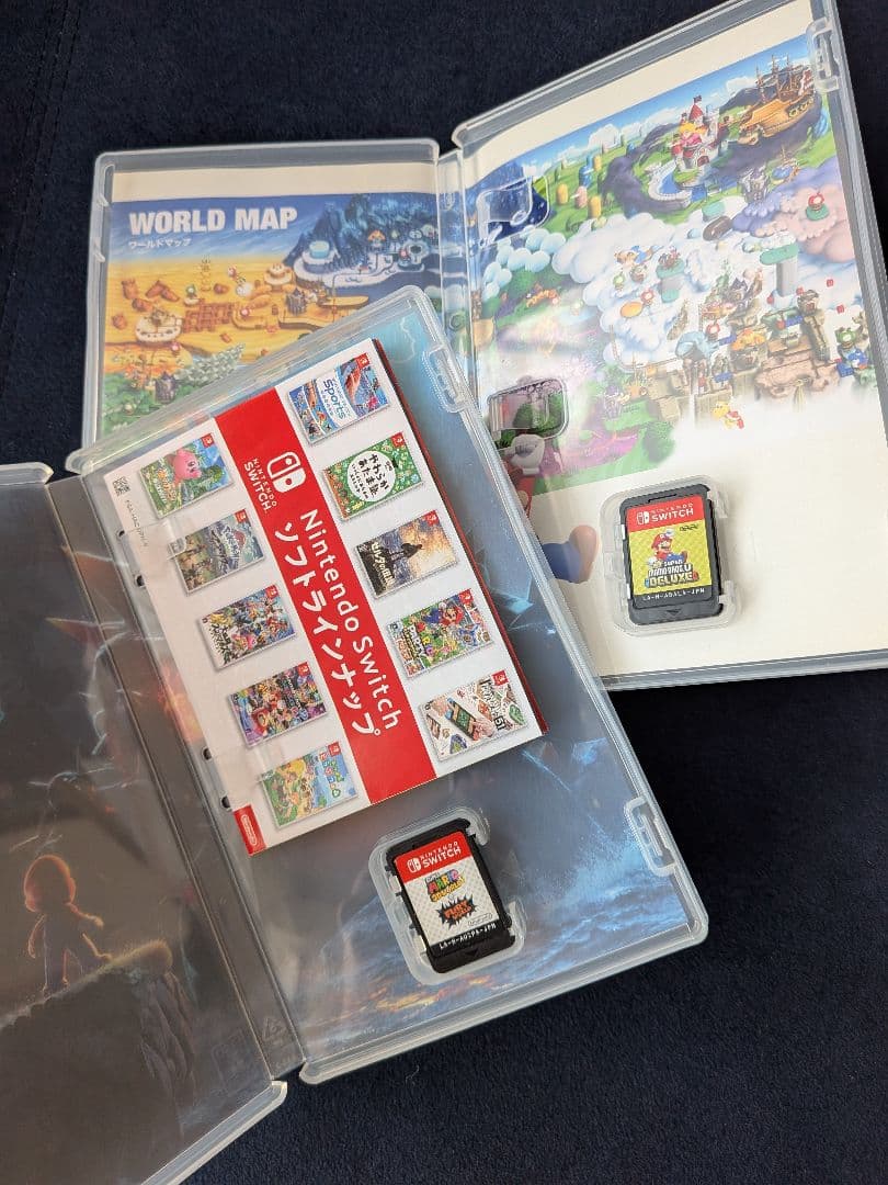 スーパーマリオU デラックス　3Dワールド　Switchソフト　2本まとめ売り