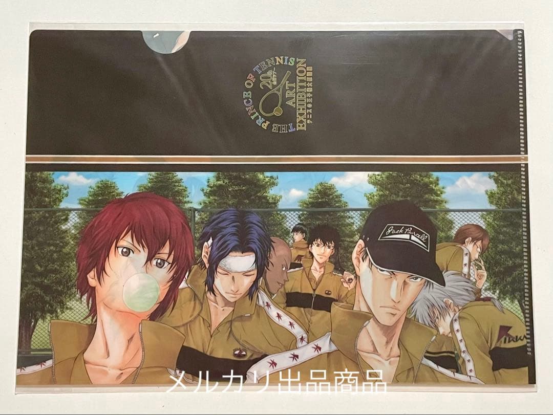 テニスの王子様 クリアファイル 大原画展 イヤホン 立海 幸村 真田 仁王 丸井