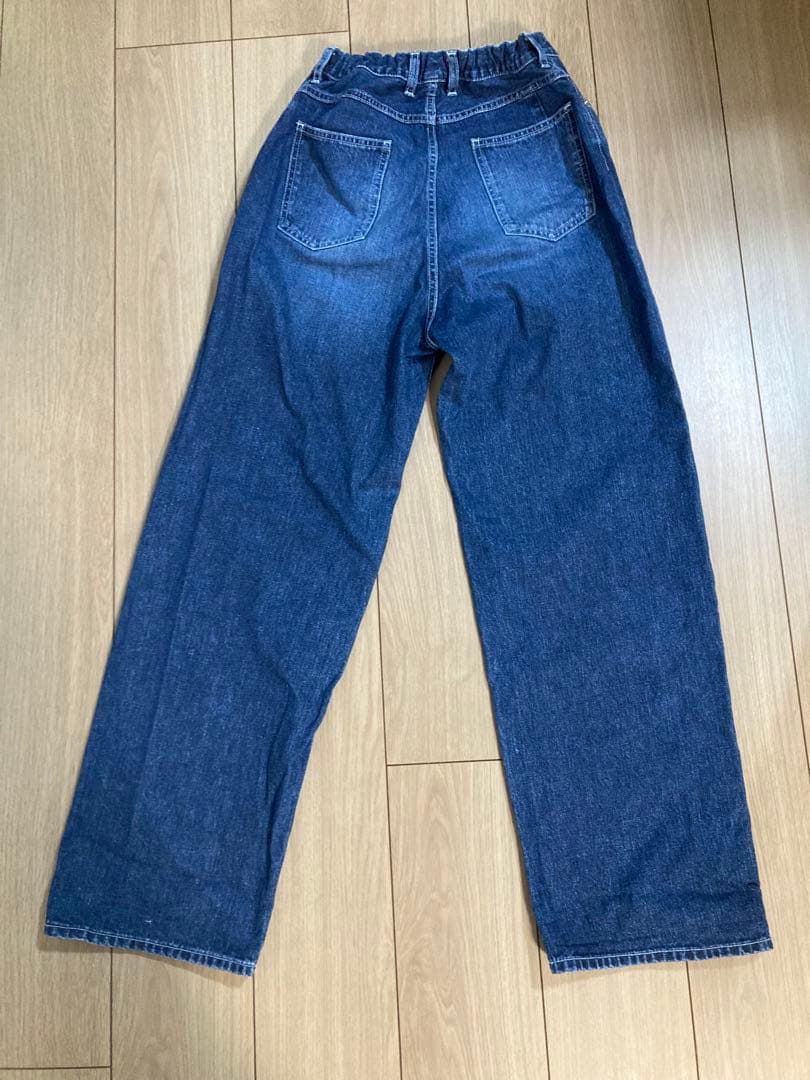 【momo】北欧暮らしの道具展　ストレートデニム　【L】