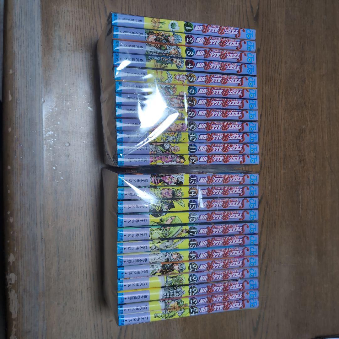 【全巻】 STEEL BALL RUN　ジョジョの奇妙な冒険　7部　全24巻