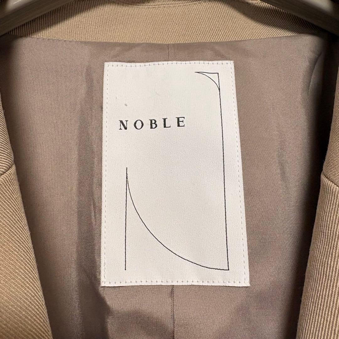美品　NOBLE フローツイルピークドラペルジャケット 38 ベイクルーズ