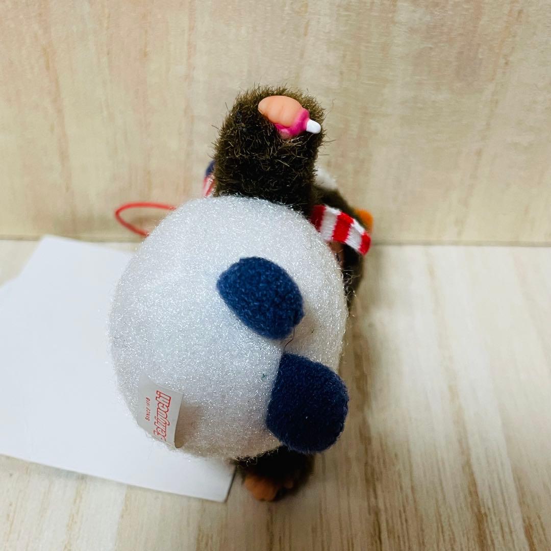 タグ付き/2005年頃/冬限定/Monchhichi/モンチッチ/雪だるま/