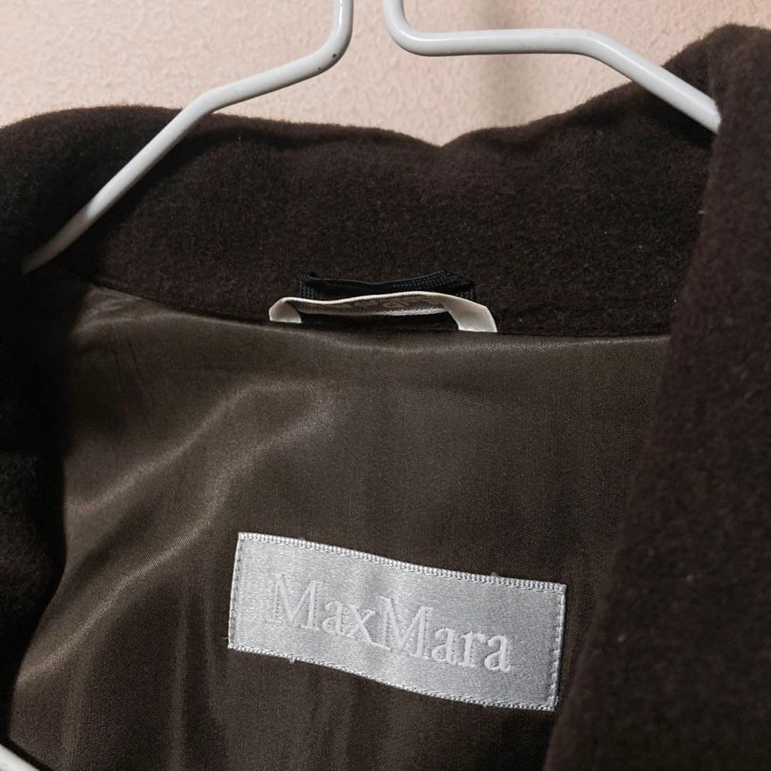 美品 MAXMARA マックスマーラ ウールコート