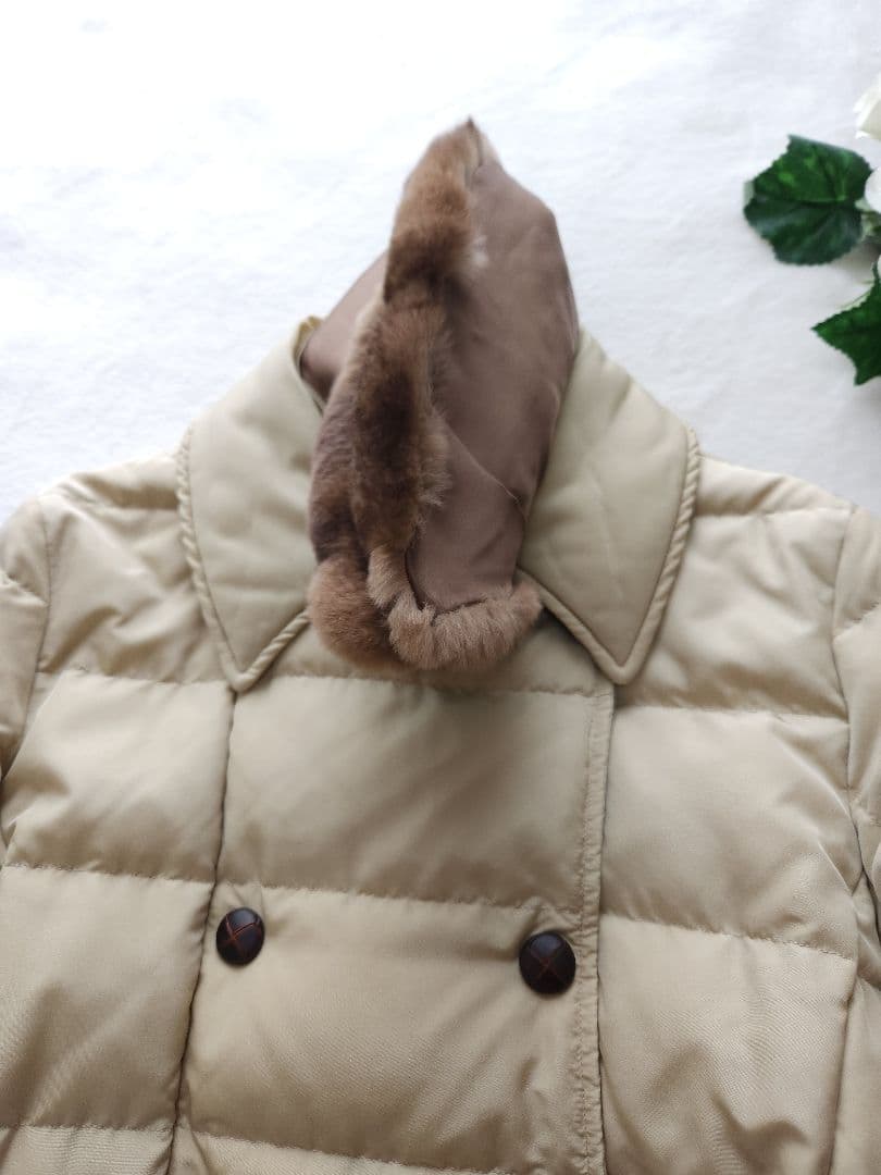MaxMara 美品 最高級ダウンコート リアルファー着脱可能 26万