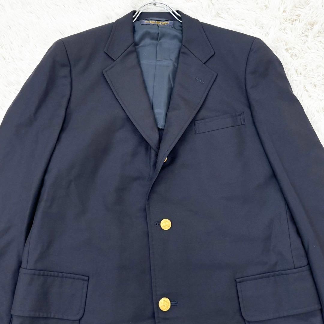 Brooks Brothers 紺ブレ 金ボタン 大きいサイズ ネイビー AB7